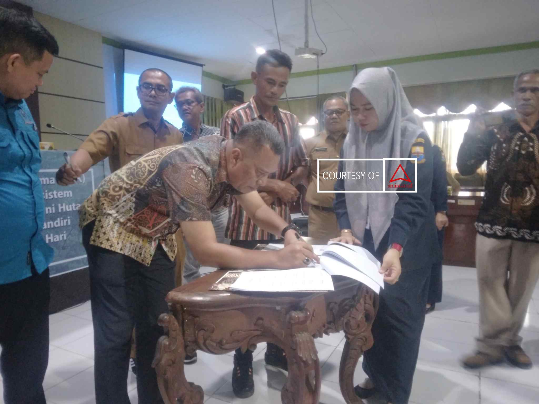 Sepakat, Hutan Harapan Dan KTH Pematang Telang Kerjasama Perhutanan Sosial images